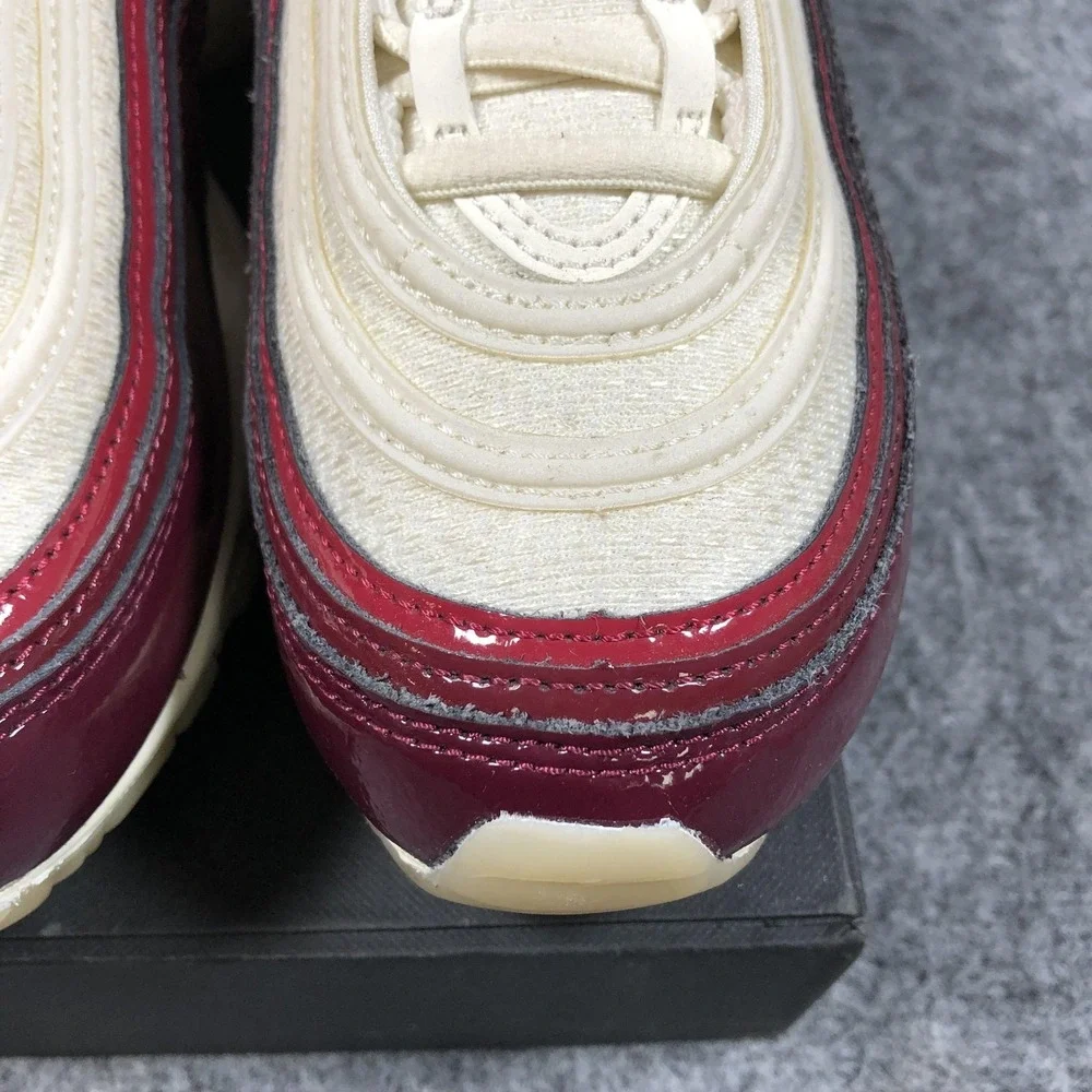 Nike Women's Air Max 97 DQ8582-600 Dark Beetroot/Coconut Milk Size 8.5